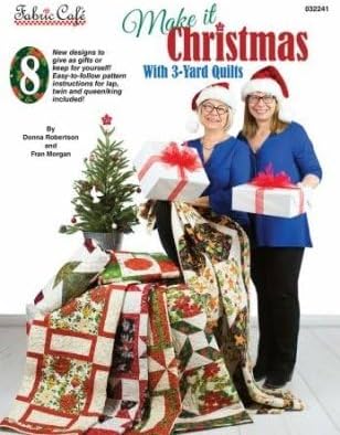 Fabric Cafe - Make IT Christmas 3-Yard Quilts FC032241 - Pattern Book