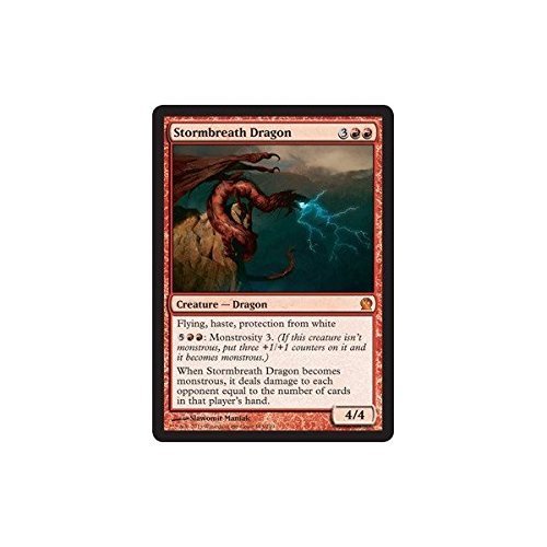 Magic The Gathering - Stormbreath Dragon - Theros