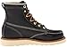 Thorogood American Heritage 6” Moc Toe Work Boots for Men - Soft Toe, Premium Full-Grain Leather with Slip-Resistant Wedge Outsole and Comfort Insole; EH Rated, Black - 11 2E