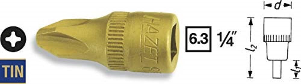 Hazet 8506-PH2 Screwdriver Socket Bits