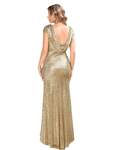 Amazon.com: MisShow Women's Cap Sleeve Sequin Long Formal Dress Sparkly Glitter Prom Dresses Cocktail Wedding Maxi Dressess US2 Gold : Clothing, Shoes & Jewelry Amazon.com: MisShow Women's Cap Sleeve Sequin Long Formal Dress Sparkly Glitter Prom Dresses Cocktail Wedding Maxi Dressess US2 Gold : Clothing, Shoes & Jewelry