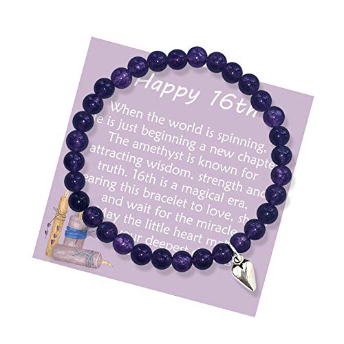 16th birthday gifts for girls turning 16 – bead brace…