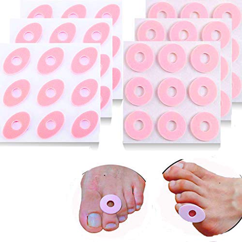 Top 10 Best Shoes for Corns on Little Toe Reviewed 11 Mcvcoyh Foam Callus Cushions, Callus Cushions 54 Variecty Toe Pads Comfortable for Toe Callus and Foot Sore, Rubbing on Shoes