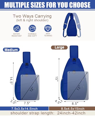 Image of Crossbody Bags for Women Men Trendy Sling Bag Bakpack Casual Chest Bag with Convertible Shoulder Strap steel Stainless Steel Paint