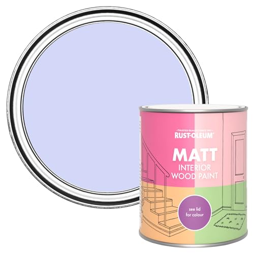 Rust-Oleum Purple Interior Wood Paint in Matt Finish - Be My Mermaid 750ml