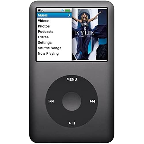 M-Player Compatible with MP3/MP4 - Apple iPod Classic 160GB (Black) (Renewed)