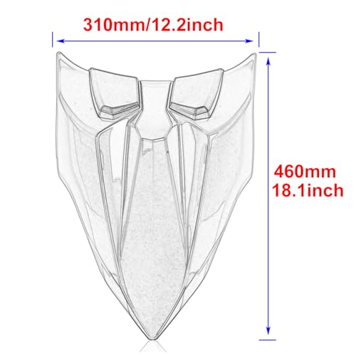 Rear Seat Cowl Fit for Ninja 650 Z650 2017-2026 EX650 ER650, Matte Black by WOLFLINEMOTO - Used condition - Image 9