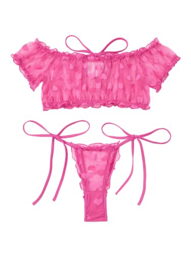 Image of Lilosy Sexy Lingerie Set 2 Piece Women Bra and Panty