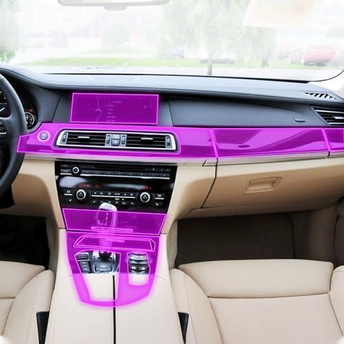 Protecteur d'écran de navigation auto film intérieur TPU pour BMW F01 F03 7