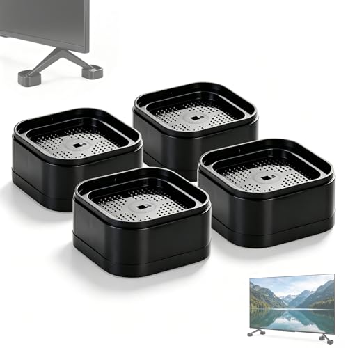 Tv Riser Blocks Adjustable TV Stand Riser Blocks No Assembly Non Slip