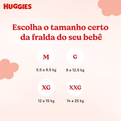 Fralda Huggies Supreme Care Roupinha G - 60... glide