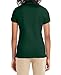 IZOD womens Short Sleeve Interlock School Uniform Polo Shirt, Forest Green, 15 US