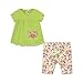 Mayoral Completo di leggings ricamati per bebè, bambina, modello 1718 Verde 18 mesi