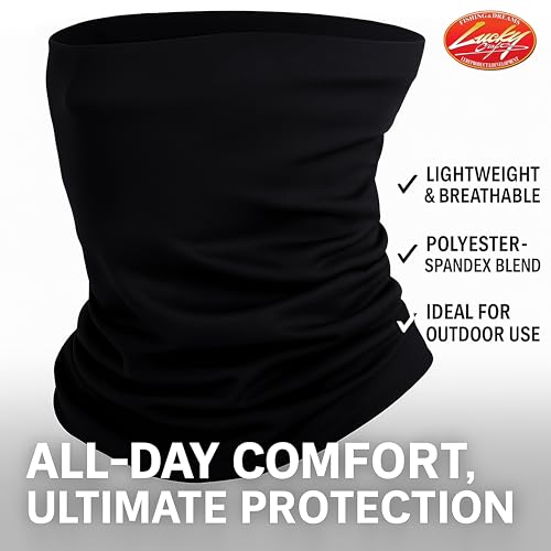 LUCKY CRAFT Fishing Neck Gaiter for Men and Women, Lightweight, Stretchable Face Cover, for Outdoor Sports3