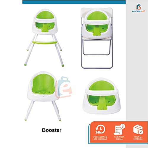 Cadeirão Booster Alimentação 4 Em 1 Lily Verde Baby Style