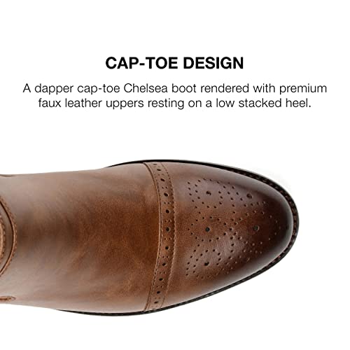 Image of Vance Co. Men's Garrett Cap Toe Chelsea Boot