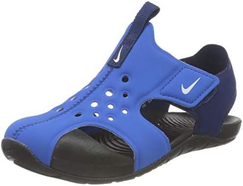 Nike Boy's Sunray Protect 2 (Little Kid) Signal Blue/White/Blue Void/Black 12 Little Kid M