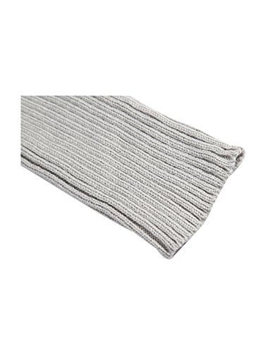Image of uxcell Women's Knitted Design Solid Warm Thick Knee High Length Ribbed Leg Warmers