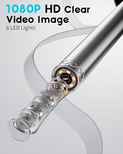 Image of Loyker X6 Ear Wax Removal Tool Camera, FSA - HSA Store Eligible, Black