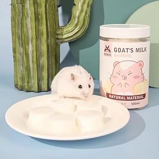 Pudín de leche de cabra para hámster para roedores pequeños