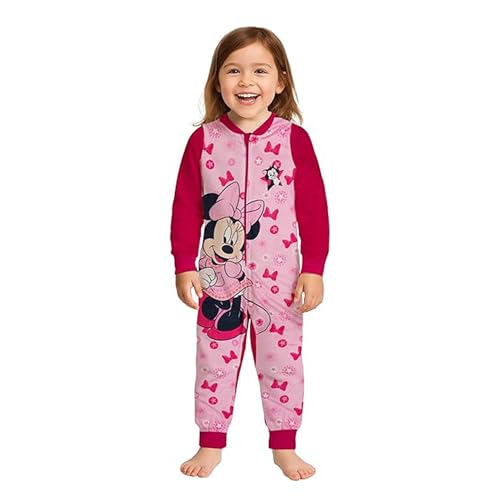 United Labels Disney Minnie Mouse Jumpsuit für Mädchen, Rosa, 110-116,...