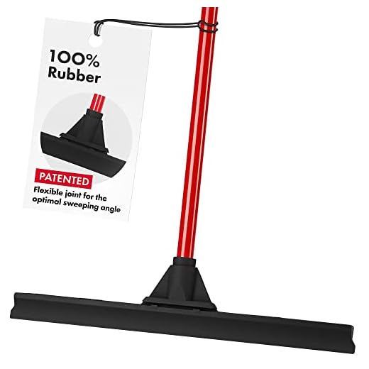 How to wash a deck without a pressure washer Heavy Duty Squeegee with Long Handle