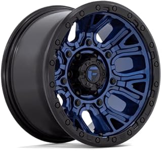 D827 20.0X9 5X5.0 DK-BLUE BLK-RG 1MM Custom Wheel