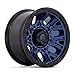 D827 20.0X9 5X5.0 DK-BLUE BLK-RG 1MM Custom Wheel