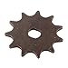Aramox Sprocket, 410Type H Holes 11 Teeth Steel Sprocket Accessory for 1020 High Speed Motor Sprocket