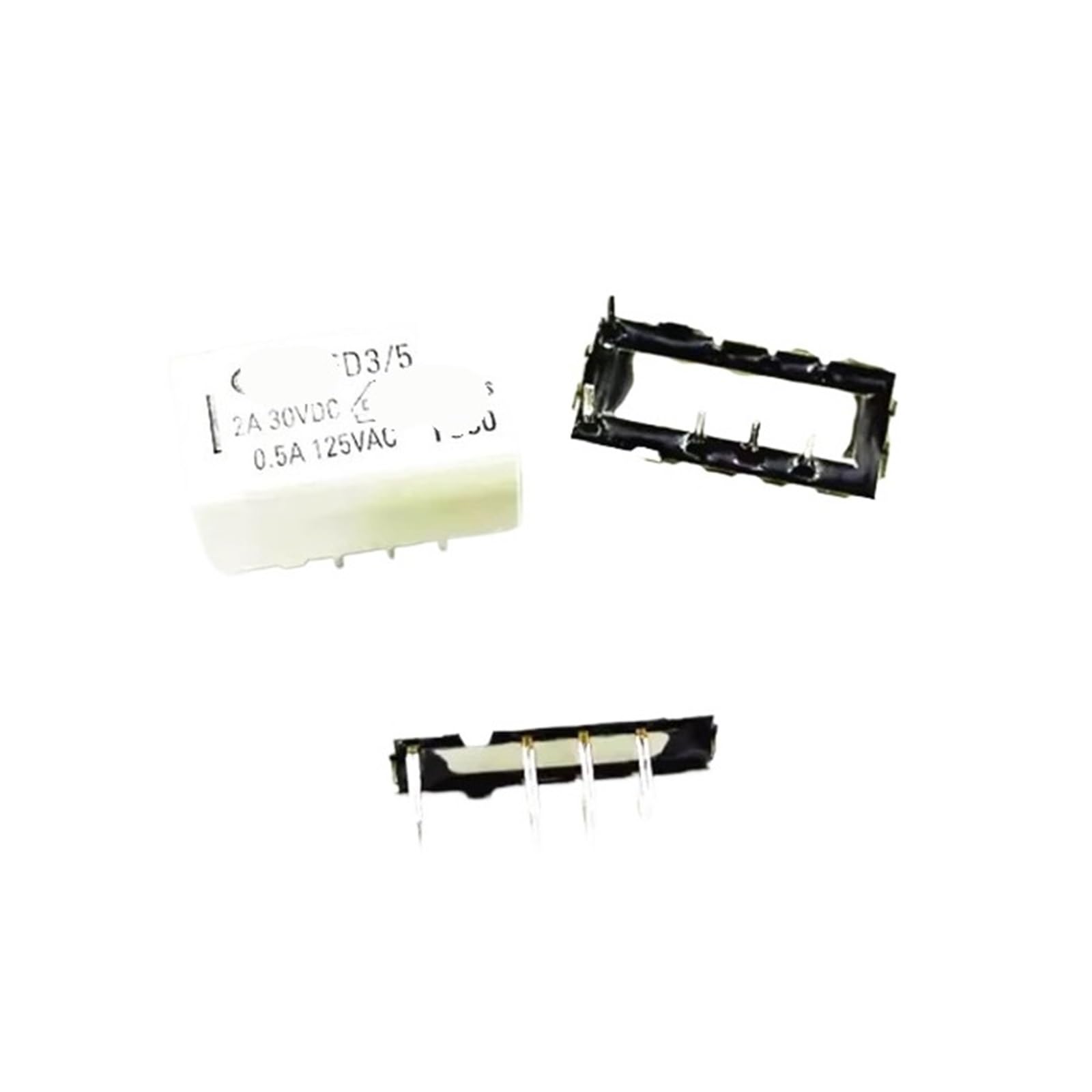 Relais HFD3-5 5V miniature 2A à 8 broches pour commutation de signal précise