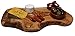 Tabla de madera de olivo Cleminson, para cortar, servir y presentar –...