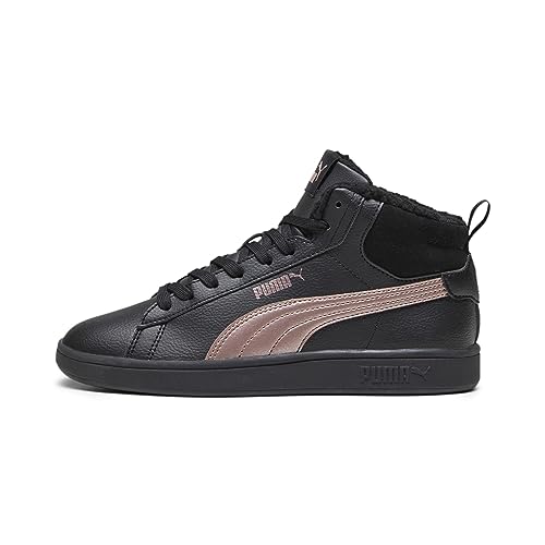 PUMA Unisex Smash 3.0 Mid Wtr Turnschuhe, Black Rose Gold Metallic, 45 EU – Ansicht 6