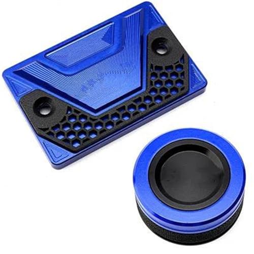 Tapa líquido frenos azul para MT07 Tracer, ideal para rutas seguras de mototurismo