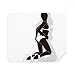 Hot Woman Bikini Outline Cleaning Cloth Screen Cleaner 2pcs Suede Fabric