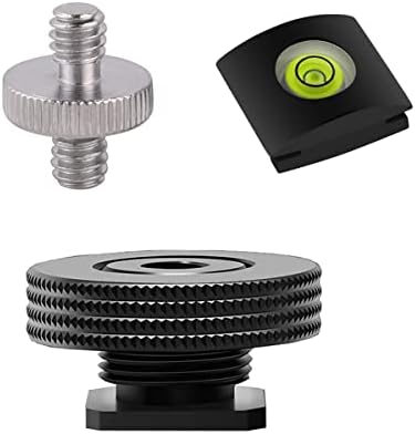 SMALLRIG Cold Shoe Mount Hot Shoe Adapter With 1/4'' Thread For Camera Cage Flash LED Monitor