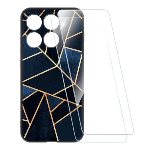 ESACMOT �v�����g�P�[�X + 2�������K���X�t�B���� Motorola Edge 70 Pro 5G Global �Ƃ̌݊�������, �Ռ��z���\�t�g�J�o�[ HD�N���A (�X�g���C�v)
