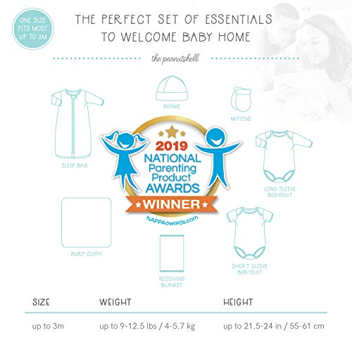 The Peanutshell Newborn Layette Gift Set For Baby Girls - 23 Piece Newborn Girl Clothes & Accessories Set - Fits Newborn To 3 Months - Floral #TOP7