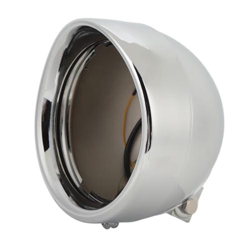 Caja redonda para faros cromados 67789-91 con acabado espejo de 7 pulgadas