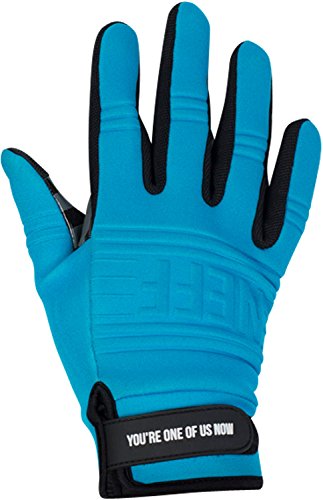 neff Men's Daily Winter Waterproof Snow Gloves, cyan, Medium