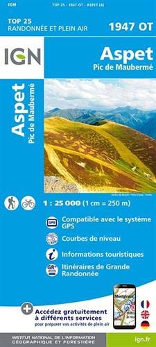 Télécharger Aspet, Pic de Maubermé : 1/25 000 Livre PDF Gratuit