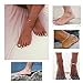 Softones 16Pcs Ankle Bracelets for Women Gold Silver Two Style Chain Beach Anklet Bracelet Jewelry Anklet Set,Adjustable Size
