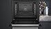 Siemens HB571ABS3 iQ300 Einbau-Backofen, 60 x 60 cm, LED-Touchbedienung, cookControl10, 3D-Heißluft, Umluftgrill, Schnellaufheizung, Pyrolyse, activeClean, Kindersicherung, Edelstahl
