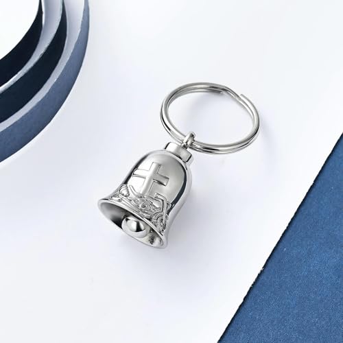 Pendentif commémoratif et porte-clés de crémation pour cendres de deuil