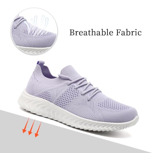 Image of Womens Shoes Running Walking Sneakers Slip On Sport Outdoor Casual Tennis Workout AthleticGym Shoes Lightweight Comfortable Fashion Fitness Shoes