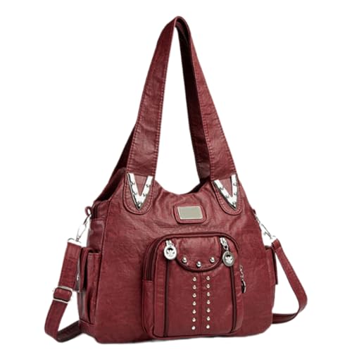 Sac à bandoulière en cuir PU avec sa sangle réglable pour le quotidien