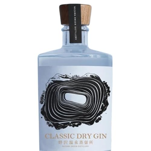オリジナルジン CLASSIC DRY GIN 500ml | Gn5-2|酒 お酒 アルコール ジン ドライジン 蒸留酒 ボタニカル スピリッツ 家飲み 宅飲み お土産 おみやげ 信州 長野県 野沢温泉村