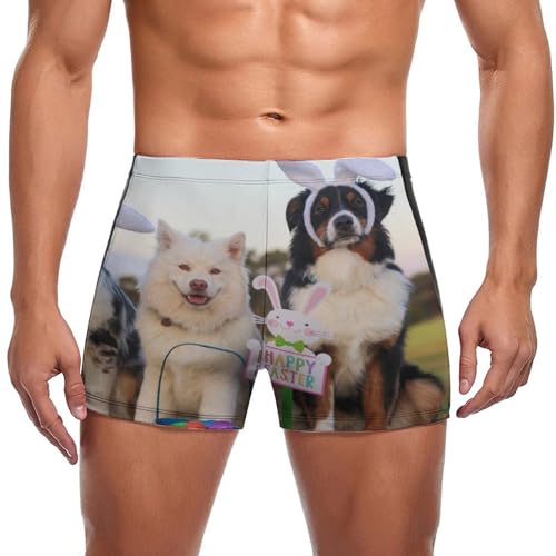 Swimming trunks boxer de bain homme avec cordon de serrage réglable