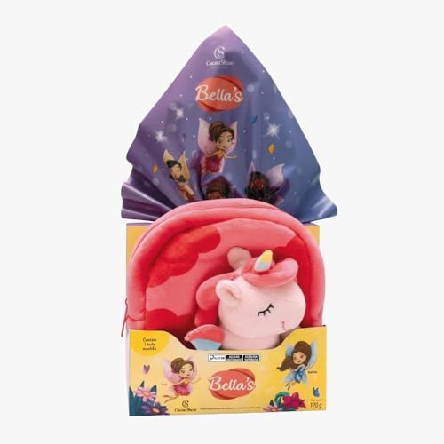 Ovo de Páscoa Mochila Pelúcia Bella's Cacau Show170g 2026
