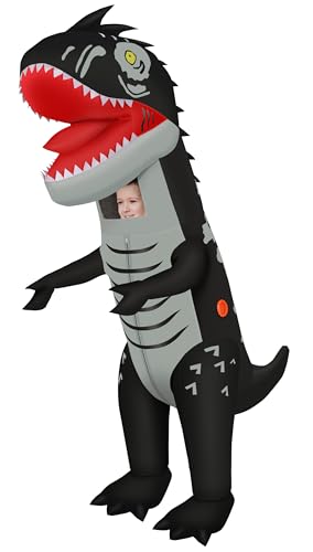 Disfraz Inflable de Dinosaurio para Niños miniatura 1
