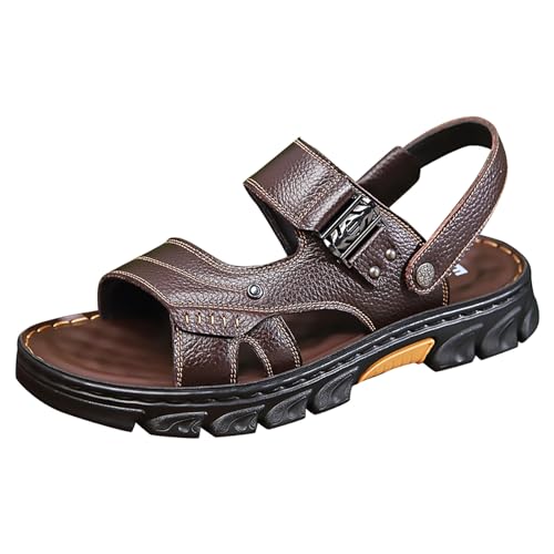Chaussures d'extérieur et sandales en cuir pour homme actives en randonnée